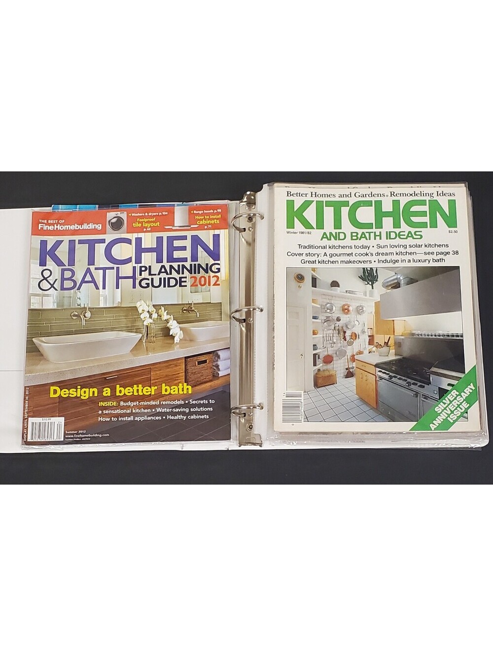 Better Homes and Gardens Kitchen and Bath Ideas Vintage Magazines Collection VG